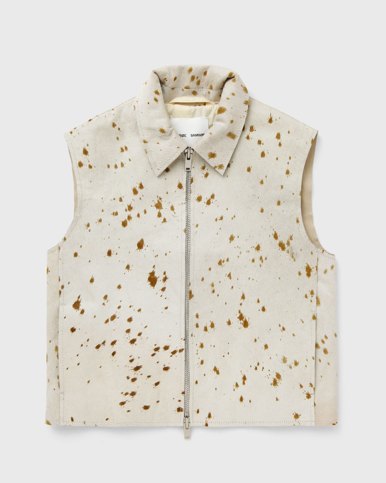 Samsøe & Samsøe SALYLO LEATHER VEST 15374, beige