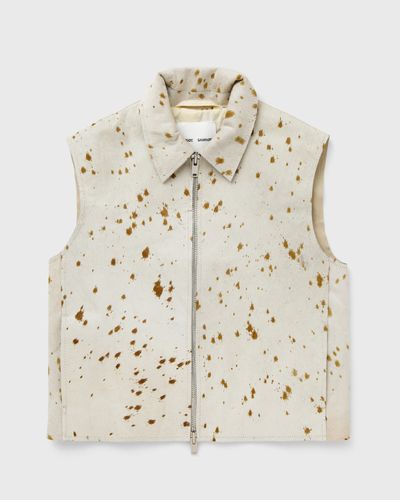 Samsøe & Samsøe SALYLO LEATHER VEST 15374, beige
