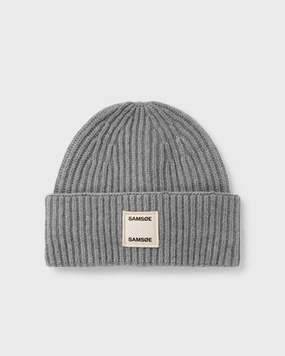 Samsøe & Samsøe SAMSOE W BEANIE 15010, grey