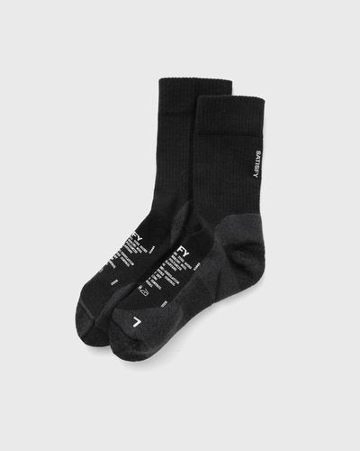 Satisfy Merino Nylon Tube Socks, black