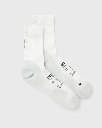 Satisfy Merino Nylon Tube Socks, white
