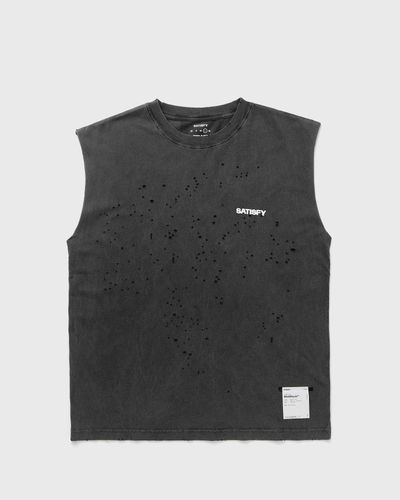 Satisfy MothTech Muscle Tee, black