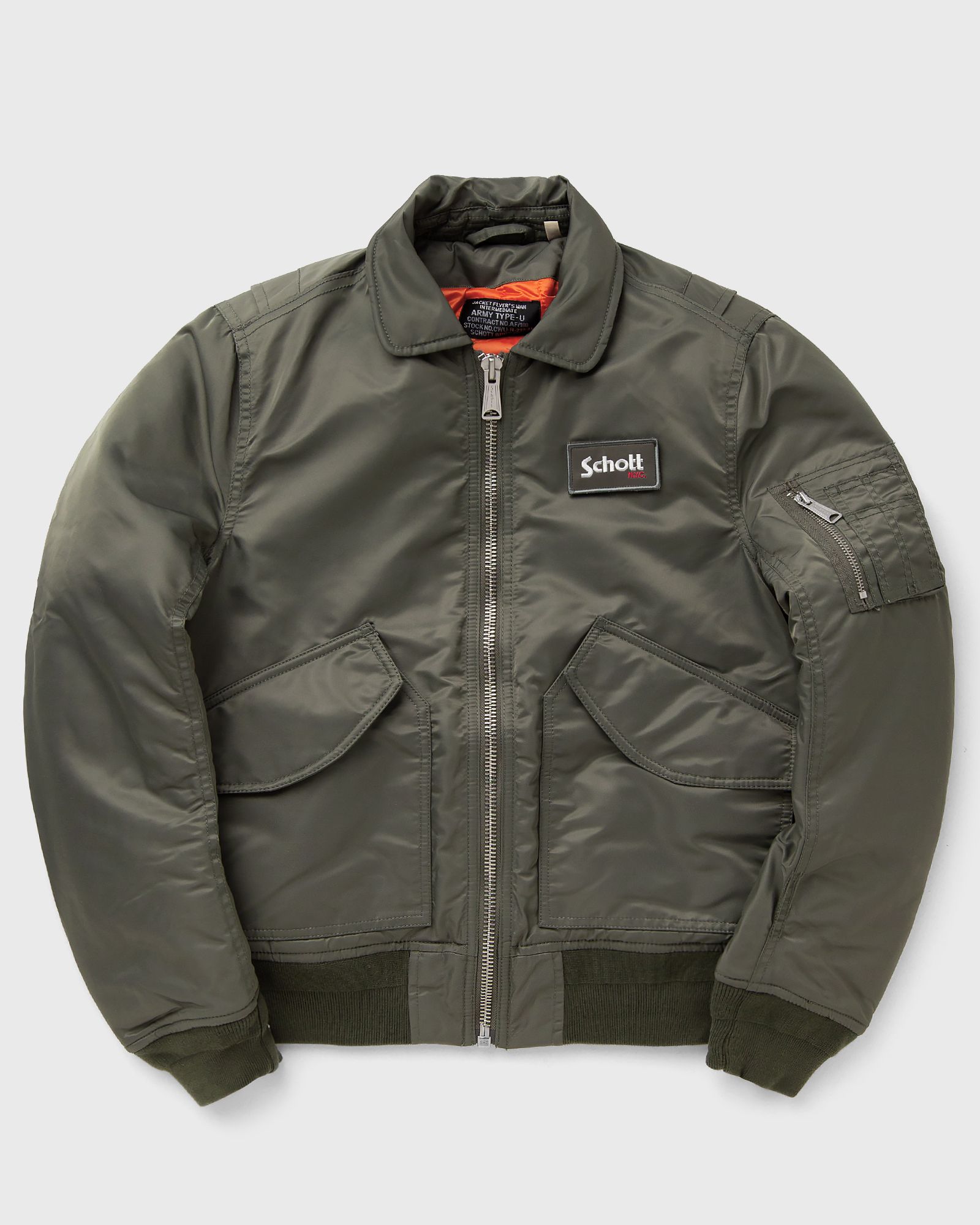 Schott NYC 210100RS JACKET, green
