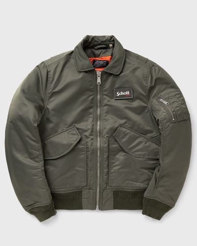 Schott NYC 210100RS JACKET, green