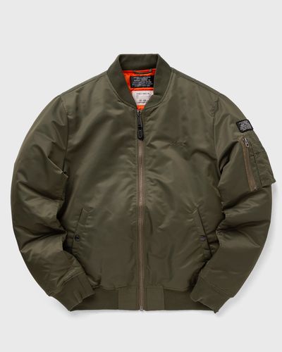 Schott NYC BOMBER JACKET, green
