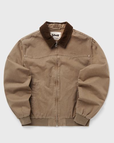 Schott NYC CHALK JACKET, brown