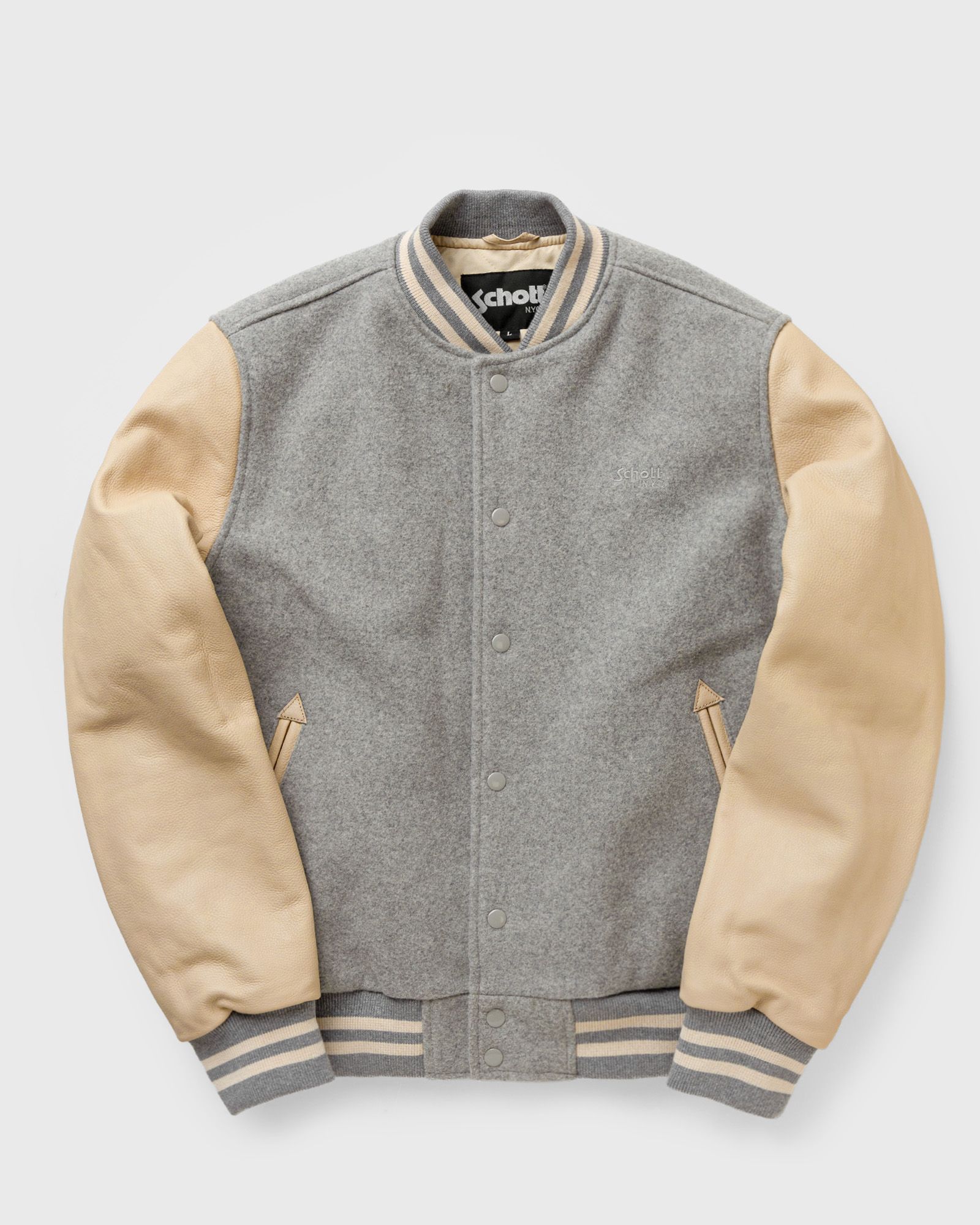 Schott NYC LC8705X, grey|beige