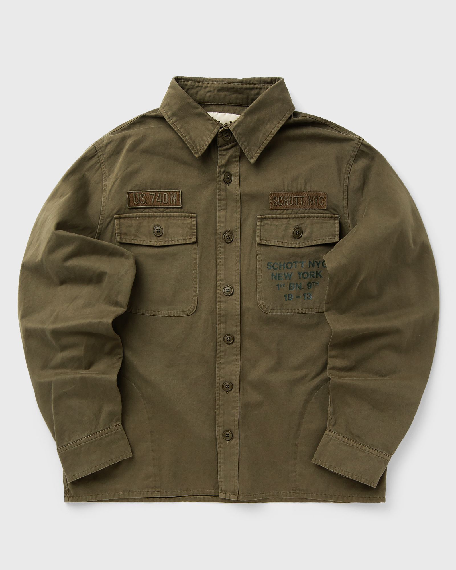 Schott NYC OVERSHIRT, green
