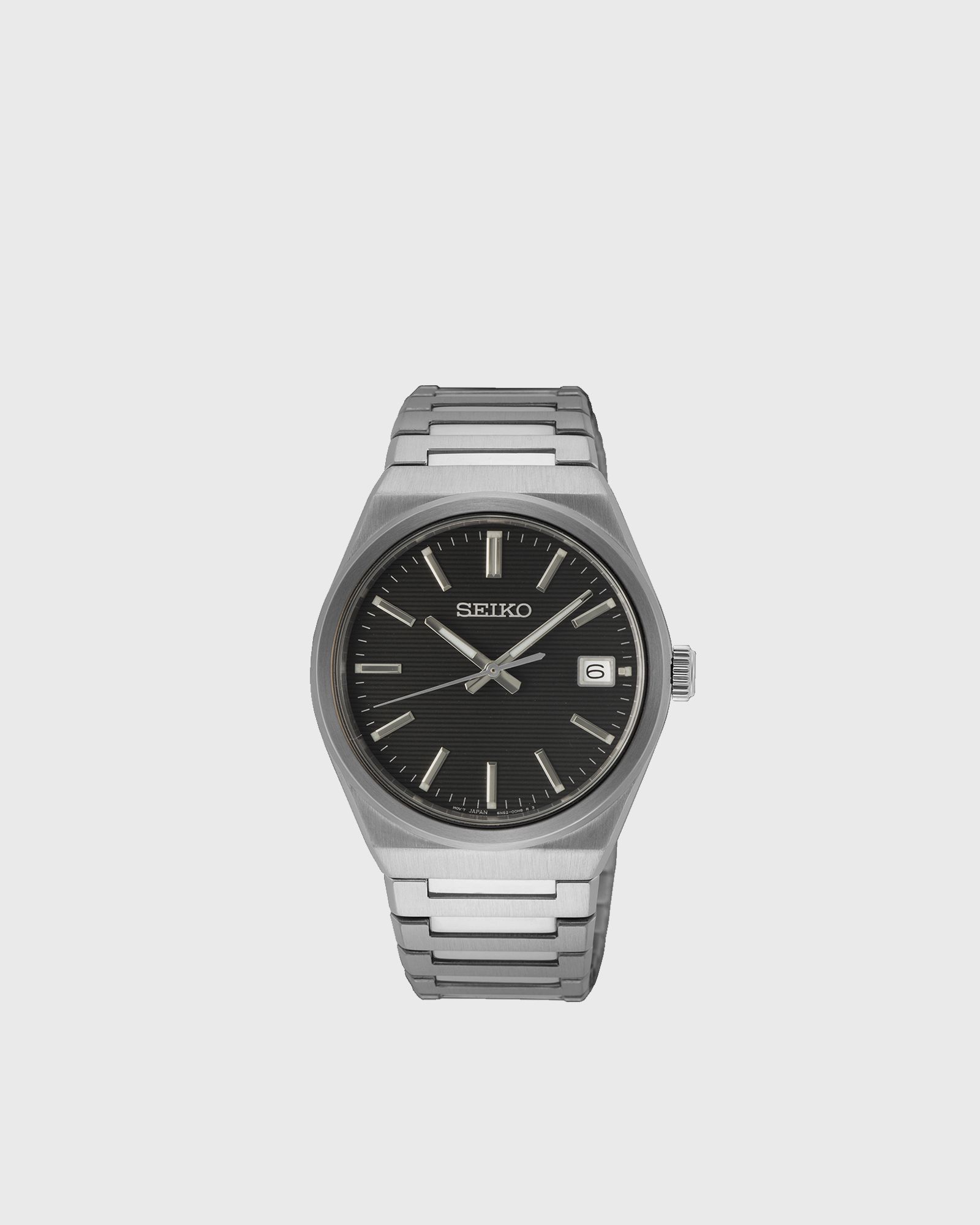 Seiko Quartz ZB Schwarz, black|grey