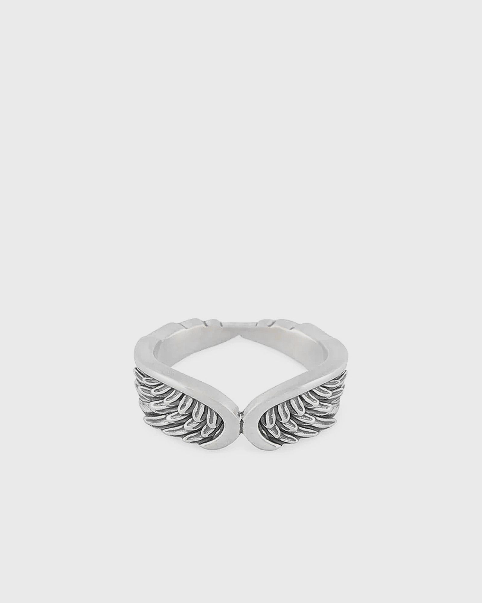 Serge DeNimes Silver Angel Ring, silver