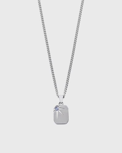 Serge DeNimes Silver Guardian Necklace, silver