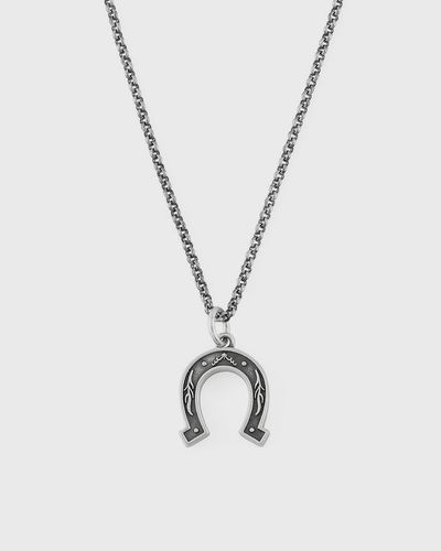 Serge DeNimes Silver Ranch Necklace, silver