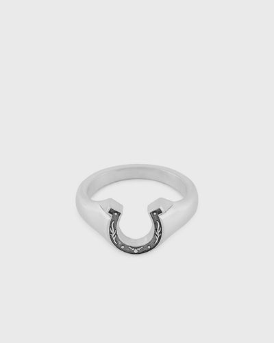 Serge DeNimes Silver Ranch Ring, silver