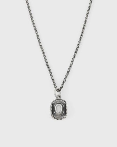 Serge DeNimes Silver Stetson Necklace, silver