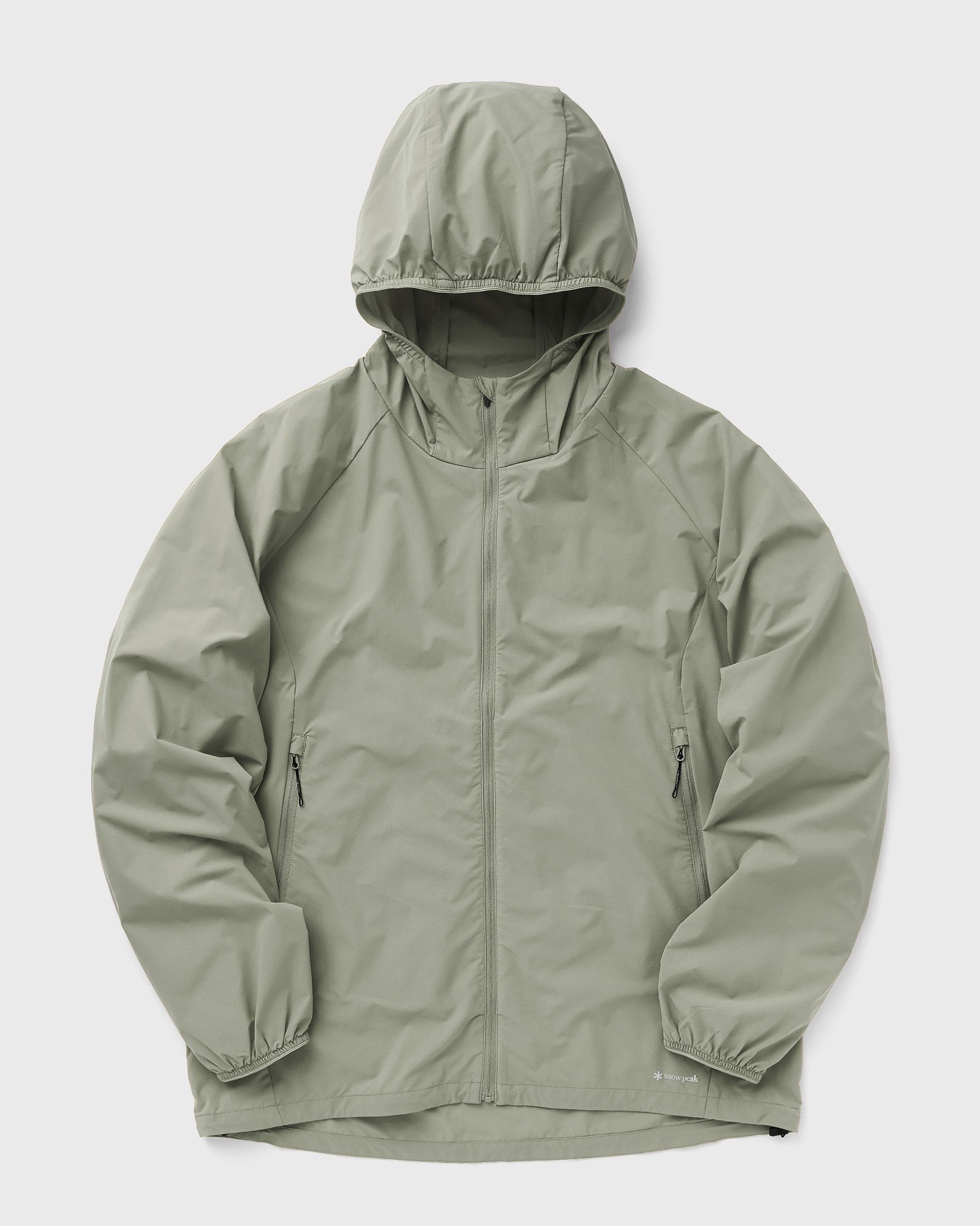 Snow Peak STRETCH PACKABLE JACKET, green