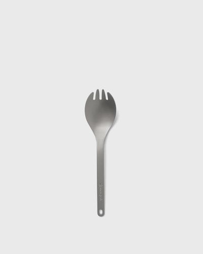 Snow Peak TITANIUM SPORK, silver