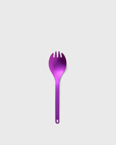 Snow Peak TITANIUM SPORK, purple