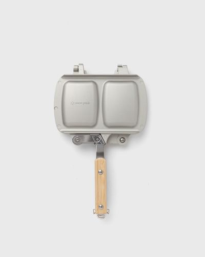 Snow Peak TRAMEZZINO SANDWICH TOASTER, silver