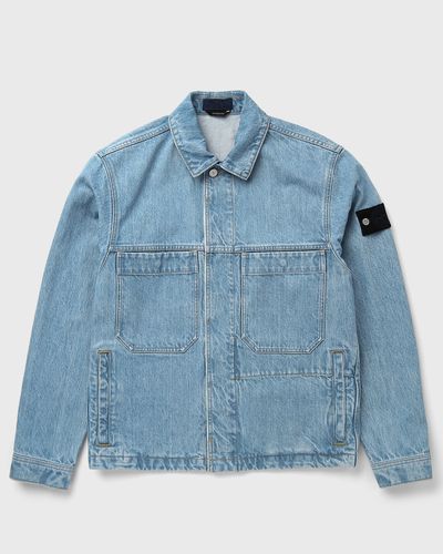 Stone Island BIKER JACKET, blue
