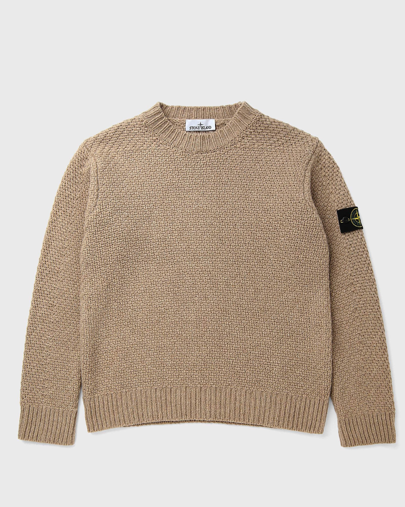 Stone Island Herren Camel Pullover, Gr. Xl - Bild 4