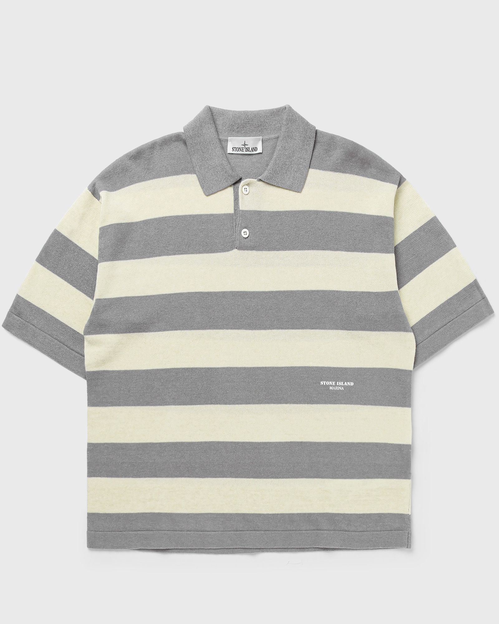 Stone Island POLO SHIRT, grey|beige