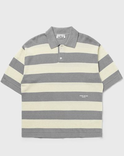 Stone Island POLO SHIRT, grey|beige