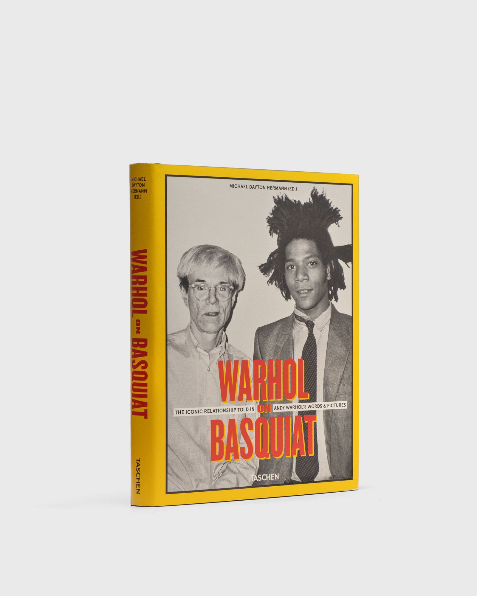 Taschen "Warhol on Basquiat" by Michael Dayton Hermann, multi