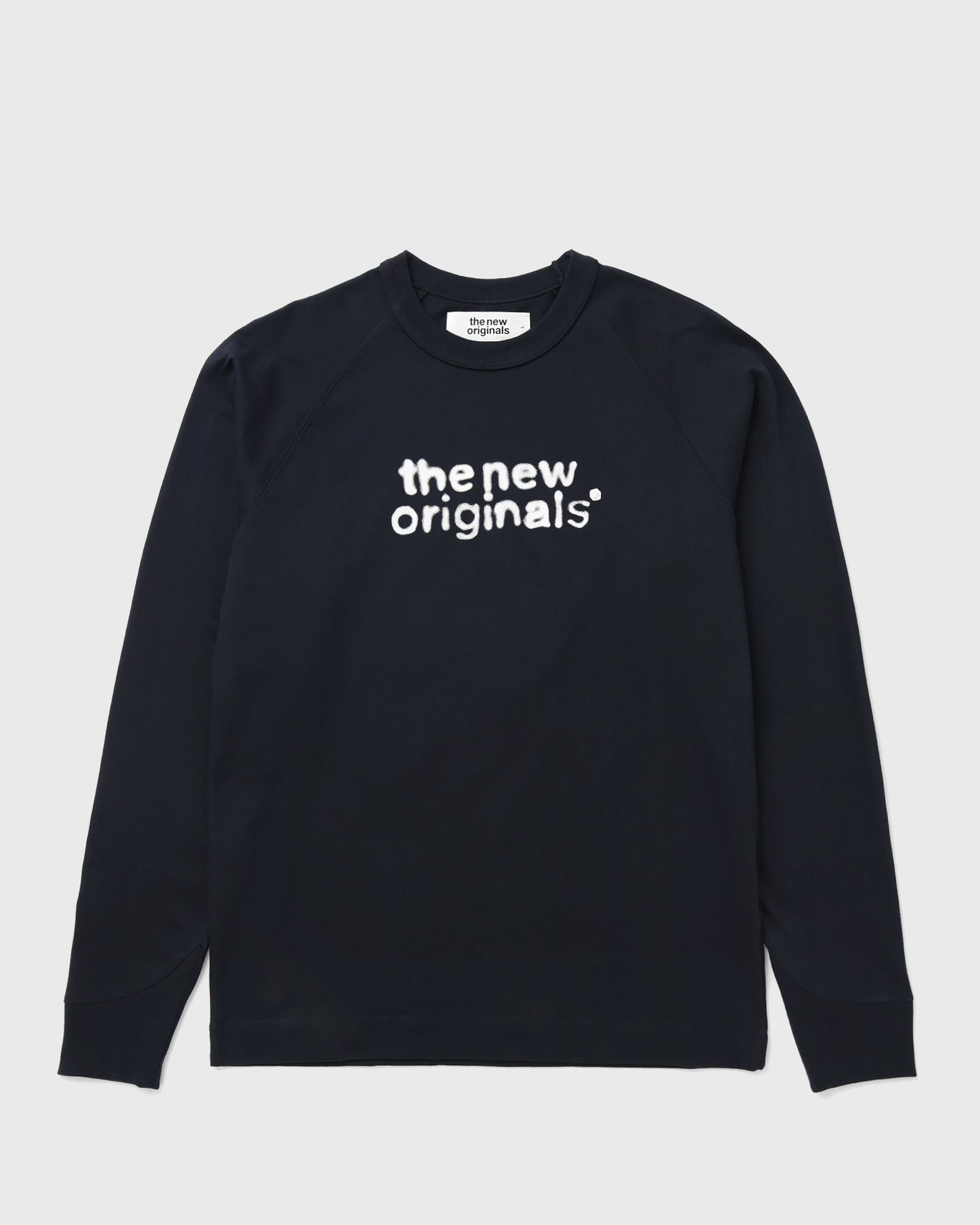 The New Originals AIRBRUSHED EMBLEM LOGO RAGLAN LONGSLEEVE, blue