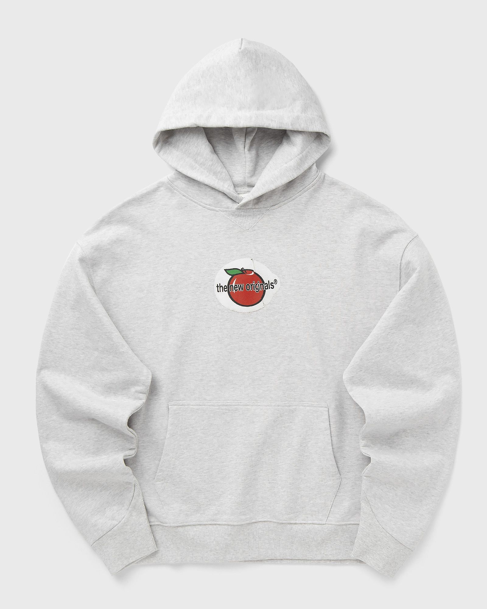 The New Originals APPLE STICKER HOODIE, grey