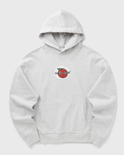 The New Originals APPLE STICKER HOODIE, grey