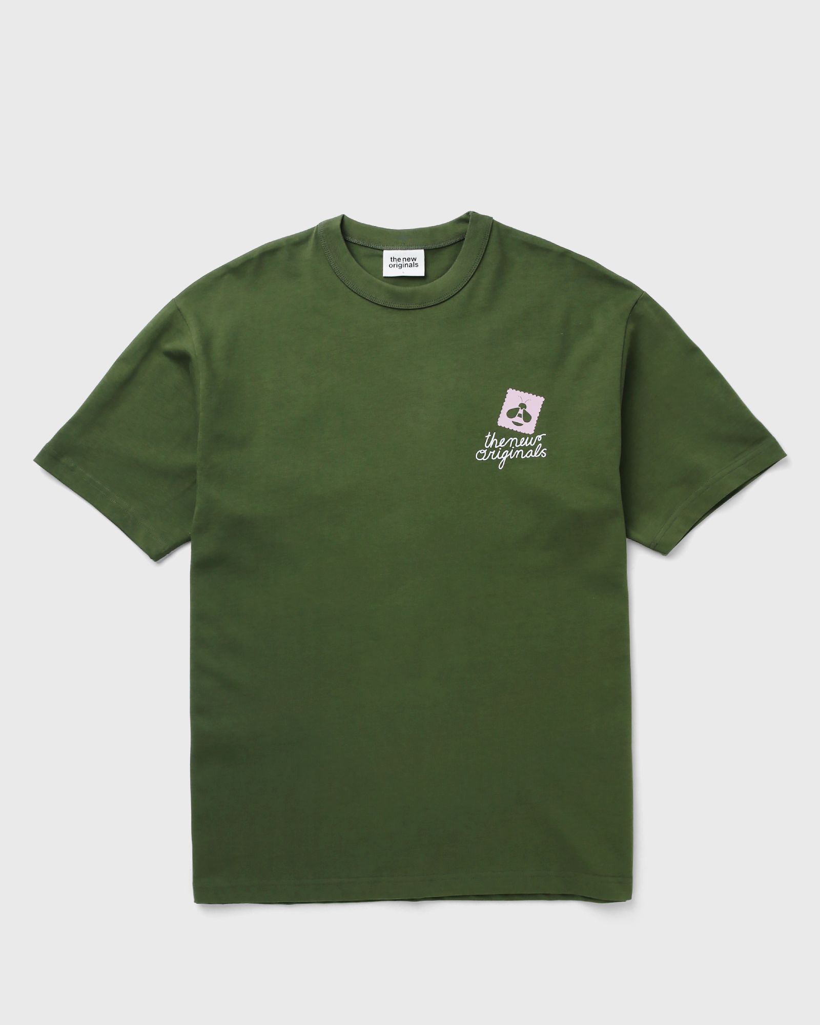 The New Originals POSTAL BEE TEE, green