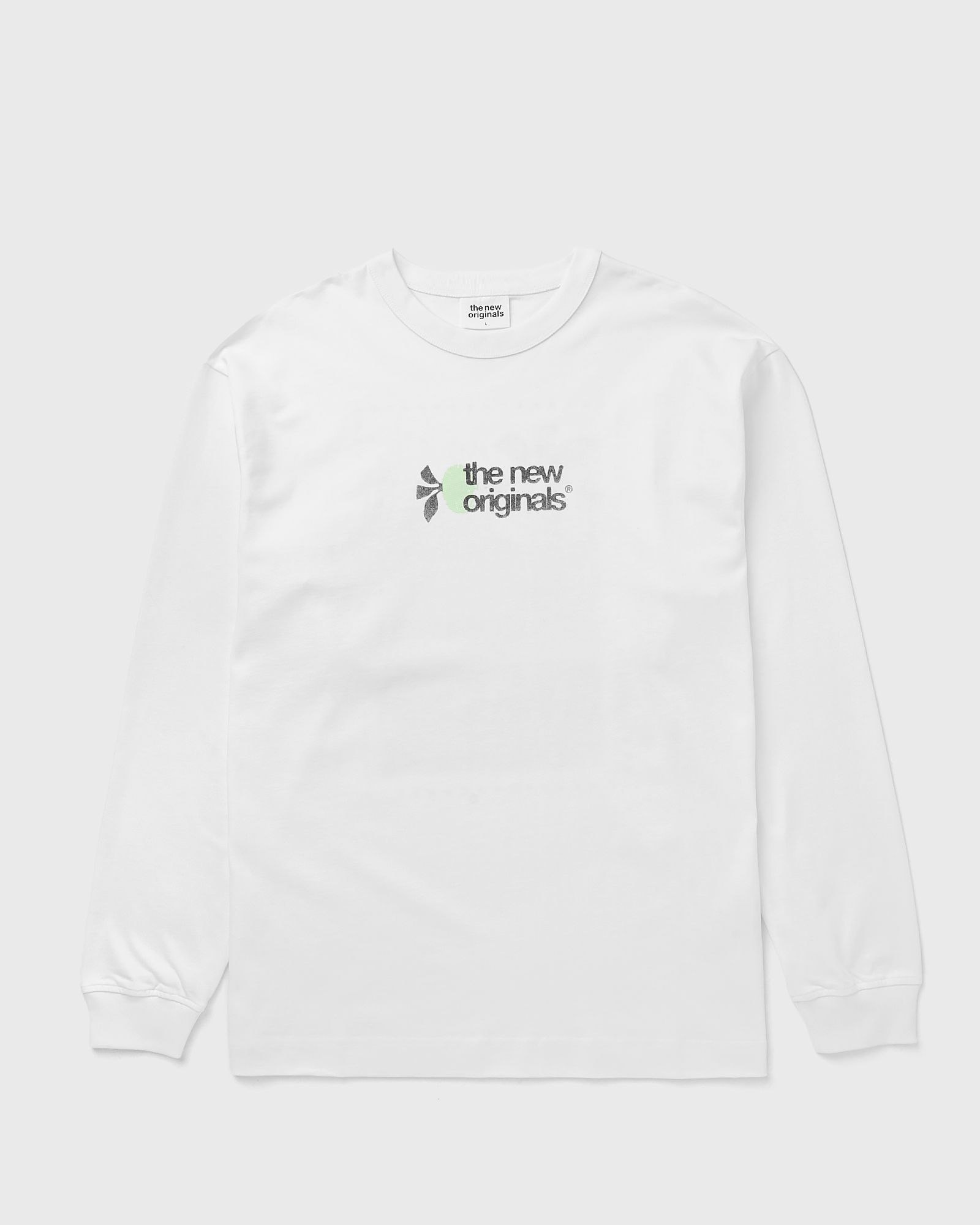 The New Originals THE NETHERLANDS STAMP LONGSLEEVE, white