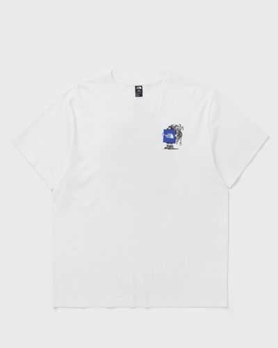 The North Face GEAR UP GET OUT RLX SS TEE-GRAPHIC, white