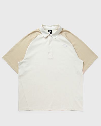 The North Face RELAXED RUGBY POLO SS TEE, white