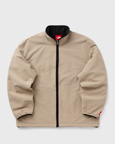 The North Face TNF Red Box Reversible Fleece Jacket, beige