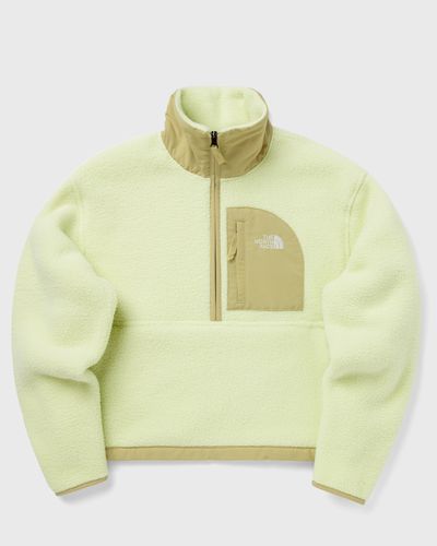 The North Face WMNS YUMIORI OFF PEAK 1/2 ZIP JACKET, yellow