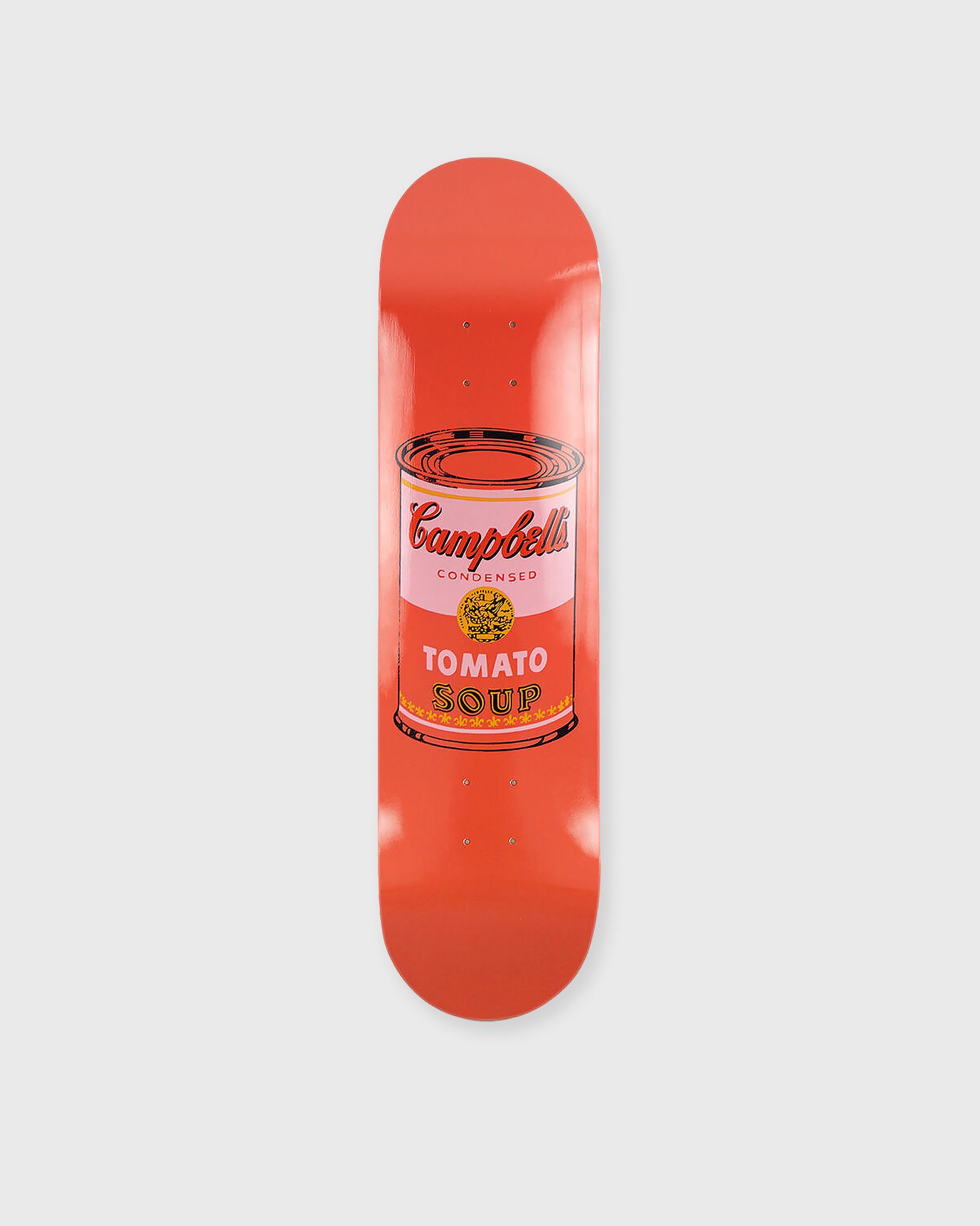 The Skateroom Andy Warhol Color Campbell's Soup Peach DECK, multi