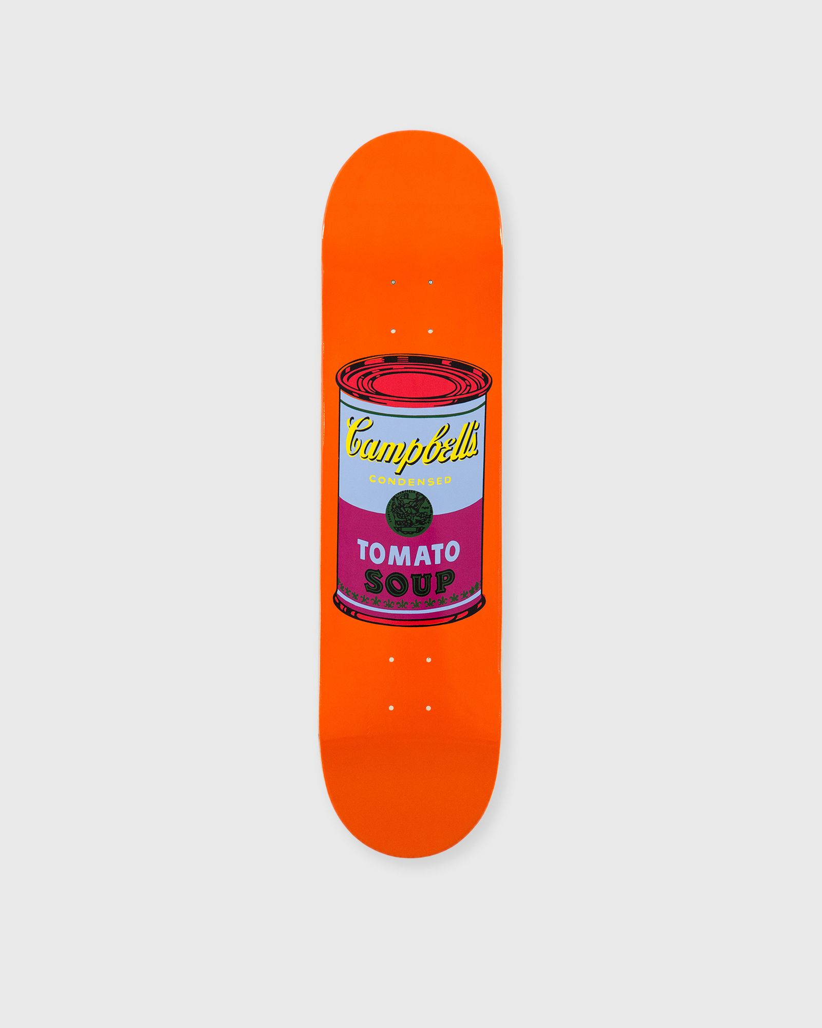 The Skateroom Andy Warhol Color Campbell's Soup Purple DECK, multi