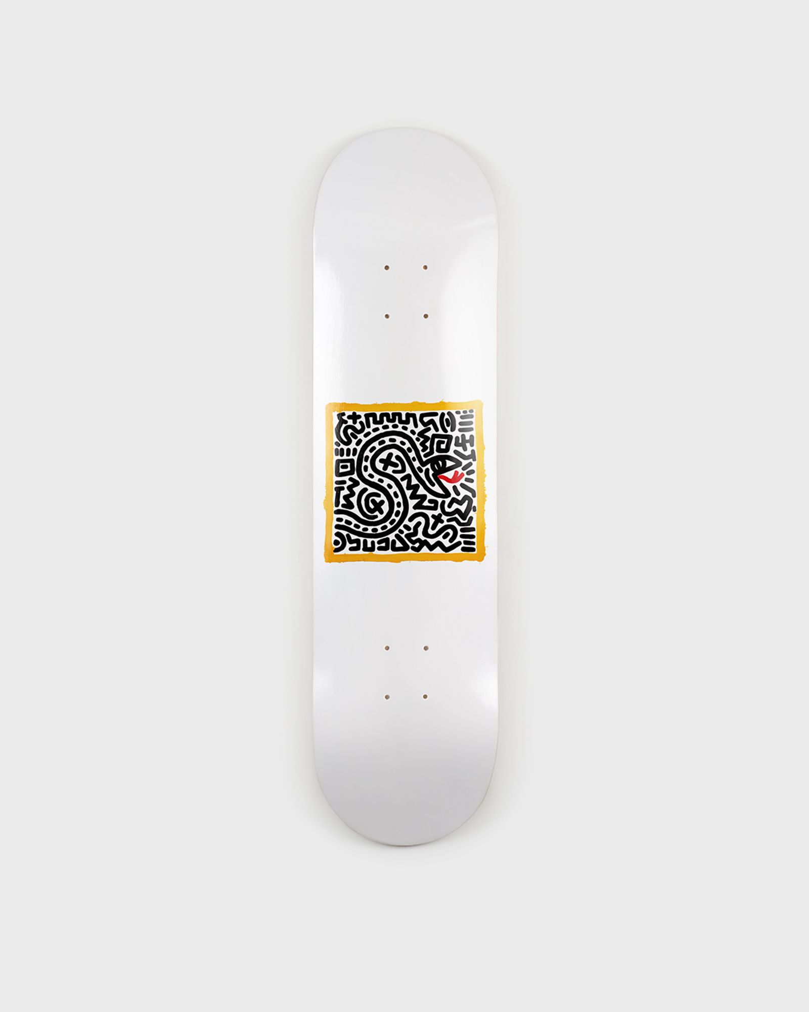 The Skateroom Keith Haring Untitled (Snake) Deck, multi