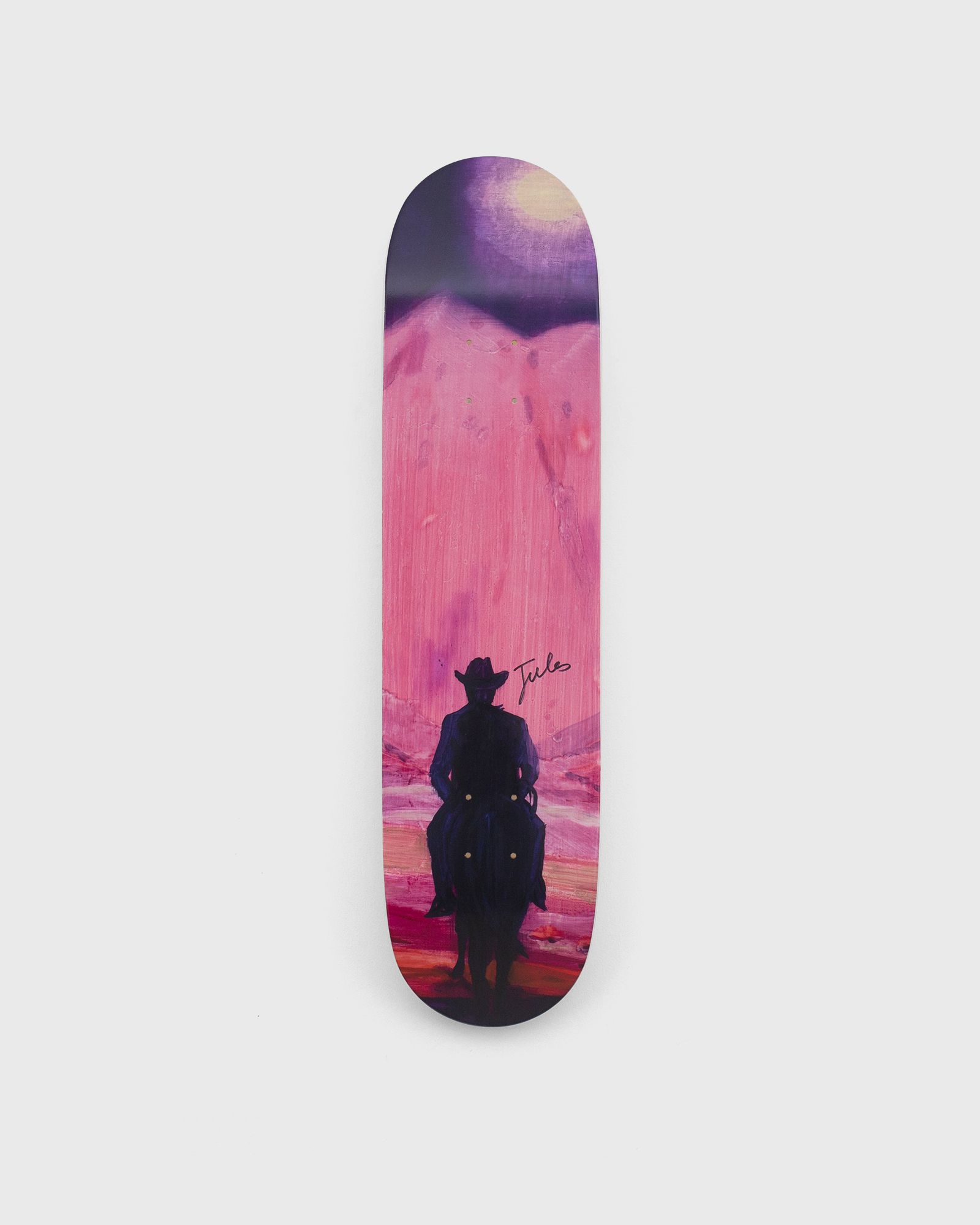 The Skateroom Limited Edition - Jules de Balincourt Looking for an Enlightened Cowboy Deck, multi