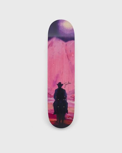The Skateroom Limited Edition - Jules de Balincourt Looking for an Enlightened Cowboy Deck, multi
