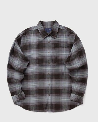 Thisisneverthat Flannel Check Shirt, black