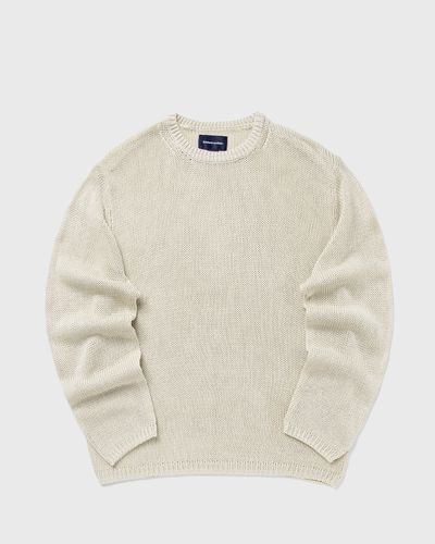 Thisisneverthat Loose Gauge Knit Crew, beige