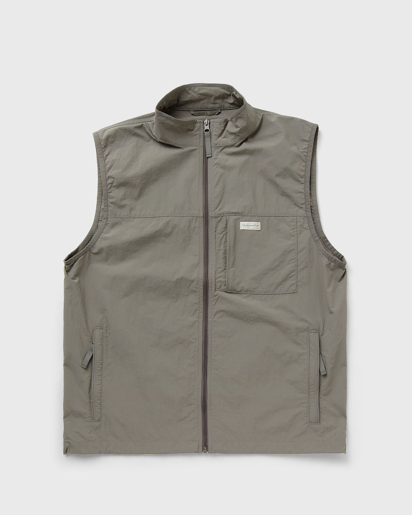 Thisisneverthat Nylon Sport Vest, green
