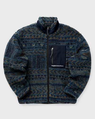 Thisisneverthat SP Sherpa Fleece Jacket, blue