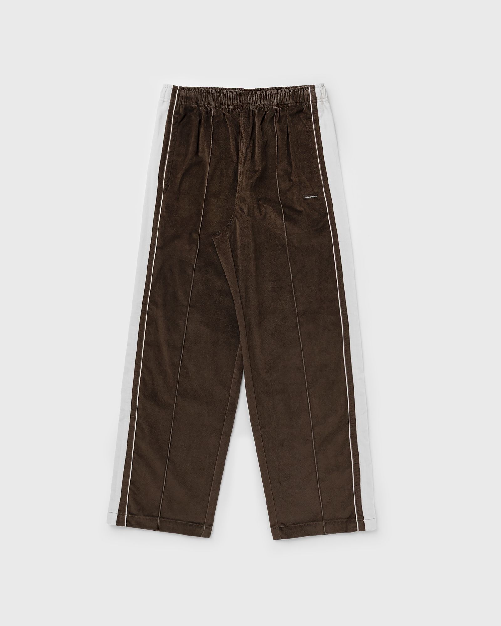 Thisisneverthat Velvet Track Pant, brown