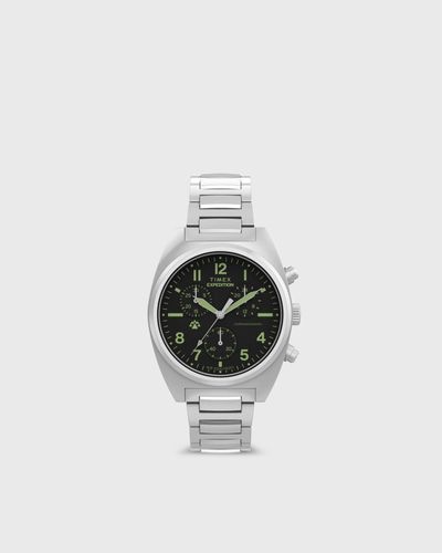 Timex Expedition Capstone Chrono, black|silver