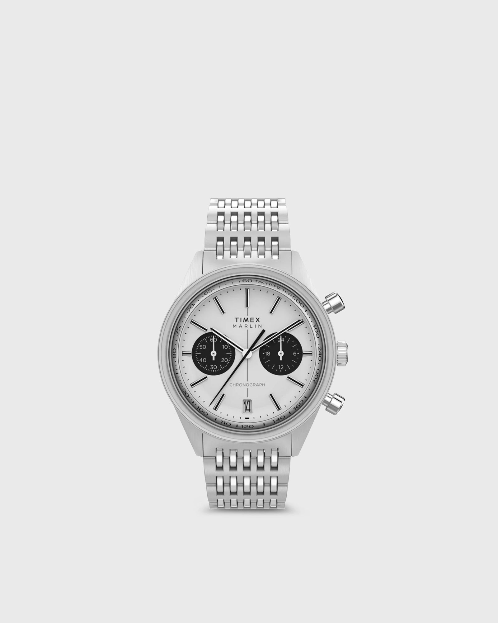 Timex Marlin Jet Quartz Chronograph, silver