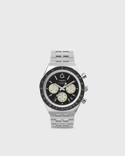 Timex Q Chrono, silver