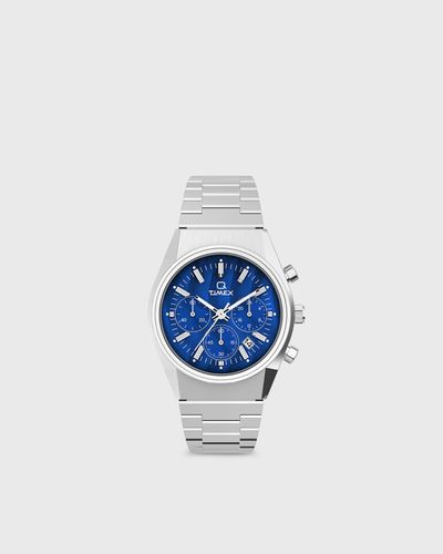 Timex Q Timex Falcon Eye Chronograph, blue